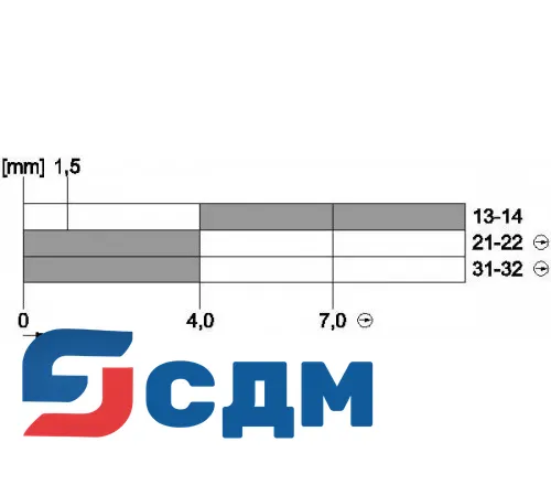 3SE5242-0LD03 Корпуса шириной 50 мм