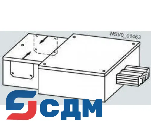 BVP:611105 Блоки подачи питания, Алюминий