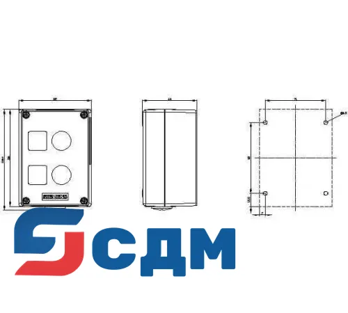 3SU1852-0AA00-0AB1 Пустой корпус