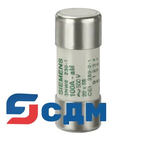 3NW8230-1 Цилиндрические предохранители и основания