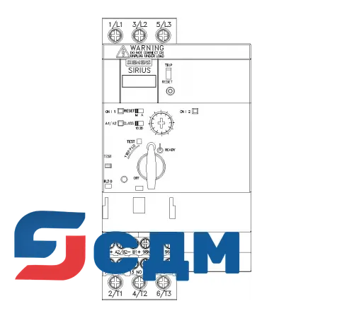 3RA6250-1AP32 Реверсивный компактный пускатель 3RA62