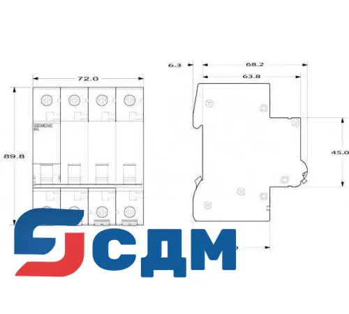 Siemens 5TL1432-0 выключатели нагрузки