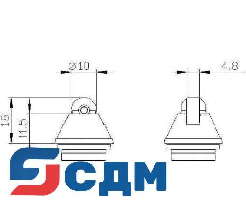 3SE5000-0AD03 Корпуса шириной 31 мм в соответствии с EN 50047