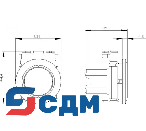 3SU1061-0JD50-0AA0 Кнопка
