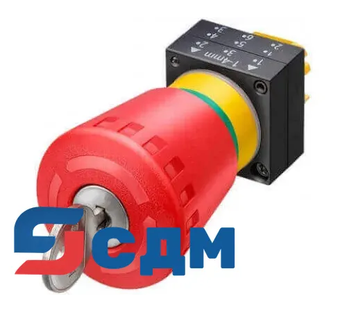 3SB3000-1YA20 Приводы - АВАРИЙНАЯ ОСТАНОВКА грибовидные кнопки