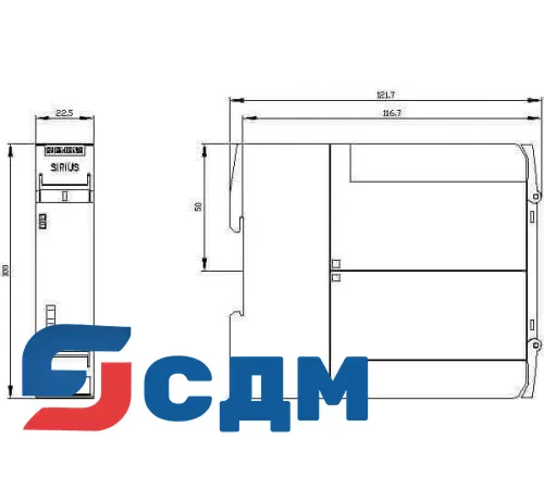 3SK1111-2AB30 SIRIUS 3SK1 Стандартные базовые блоки