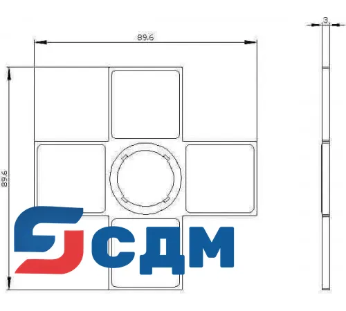 3SU1900-0AM10-0AA0 Держатели этикеток для маркировочных пластин