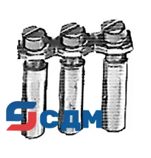 8WA1853 Двухэтажные клеммы