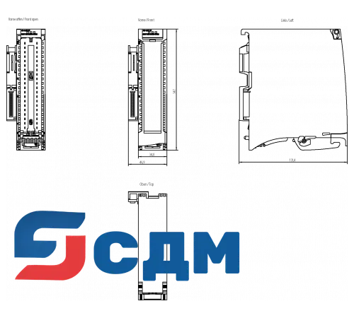 6ES7532-5ND00-0AB0 SM 532: модули вывода аналоговых сигналов