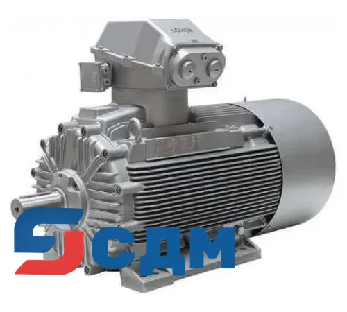 1MD5071-1BD..-4AA1 Двигатель Siemens в чугунном корпусе 1MD5 с самовентиляцией