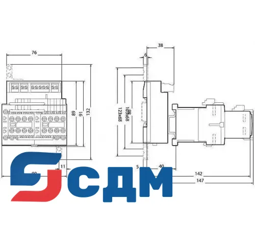 Реле безопасности Siemens 3TK2852-1BB40