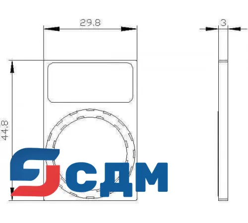3SU1900-0AN10-0AA0 Держатели этикеток для маркировочных пластин