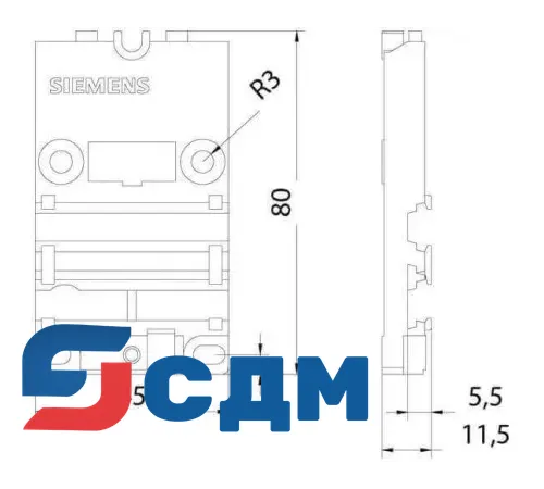 3RK1901-2DA00 Аксессуар