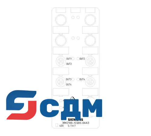 3RK2100-1CQ00-0AA3 Модуль дискретного ввода/вывода К60 с IP67