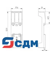 Siemens 6EP1971-1BA00 Программируемый контроллер