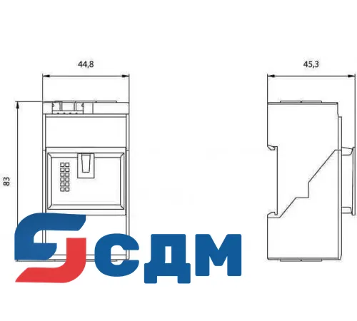 3RB2906-2DG1 Модуль измерения тока для реле перегрузки 3RB22, 3RB23, 3RB24