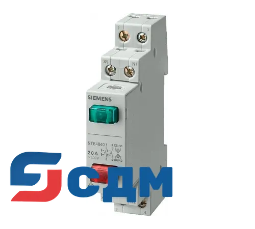 5TE4840 Кнопка 5TE4 8, установочная глубина 70мм