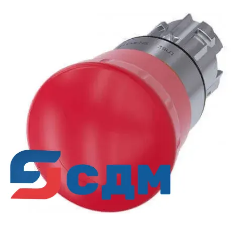3SU1050-1HB20-0AA0-ZY10 Кнопка грибовидная АВАРИЙНОЙ ОСТАНОВКИ