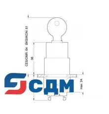 3SB3000-5LD11 Замок