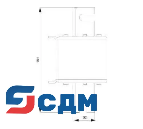 3NE1436-3 Предохранительная вставка NH SITOR