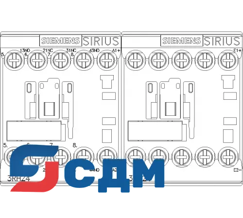 Вспомогательный контактор Siemens 3RH2422-1BM40