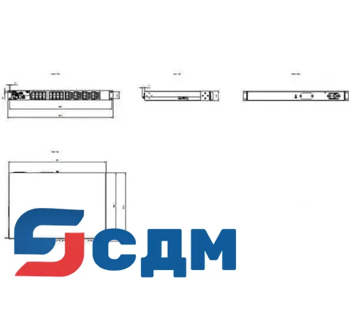6GK5524-8GR00-3AR2 Управляемый коммутатор SCALANCE XR-500