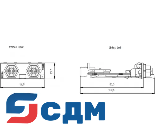 6GK5992-2HA00-0AA0 Конвертирующий модуль для SCALANCE X-300