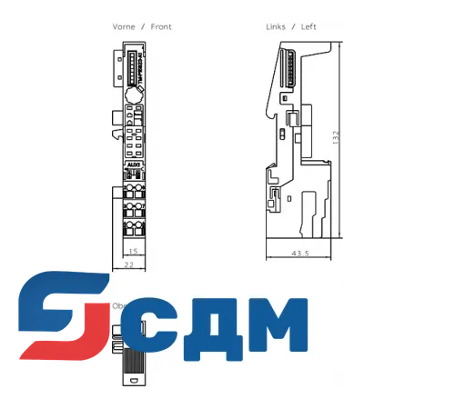 6ES7193-4CC20-1AA0 система распределенного ввода-вывода SIMATIC ET 200S