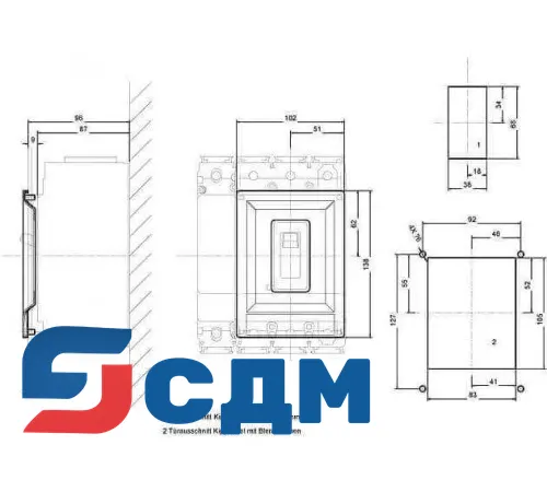 3VL9300-8BC00 Уплотнительная рамка