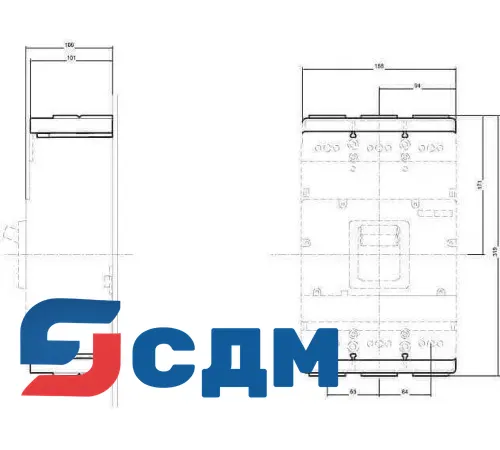 3VL9600-8CB30 Крышки вводов