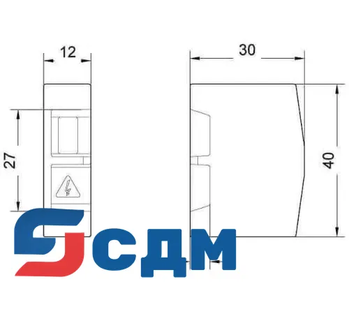 3RV1917-6A 3RV19 система подачи