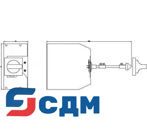 3RV2946-2B Поворотный привод