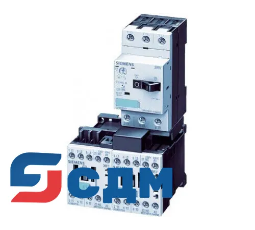 3RA1220-1FB24-0BB4 Реверсивный пускатель SIRIUS для крепления на рейке и монтажной плате