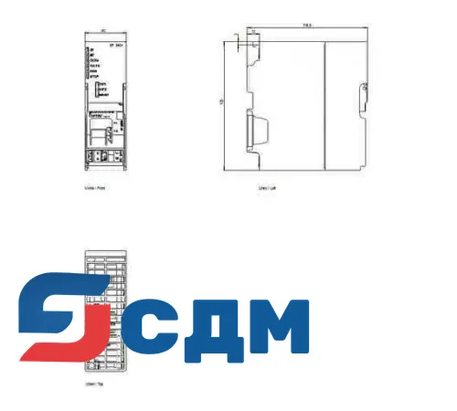Siemens 6GK7343-1EX30-0XE0 Программируемый контроллер