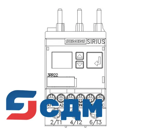 3RR2242-1FA30 Реле контроля тока