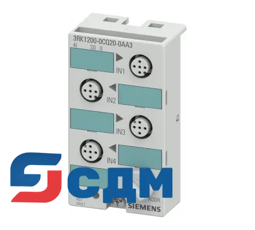 3RK1200-0CQ20-0AA3 Модуль дискретного ввода/вывода К45 с IP67