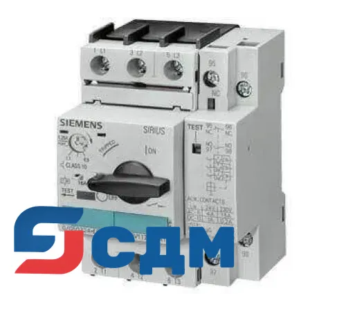 3RV1121-1CA10Защита электродвигателя от перегрузки