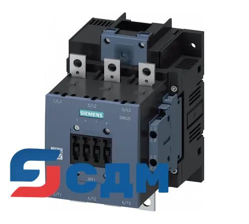 3RT1456-6AV36 SIRIUS 3RT.4 Контактор для резистивных нагрузок (AC-1), 3-полюсные