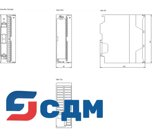 Siemens 6ES7332-5HB01-0AB0 Программируемый контроллер