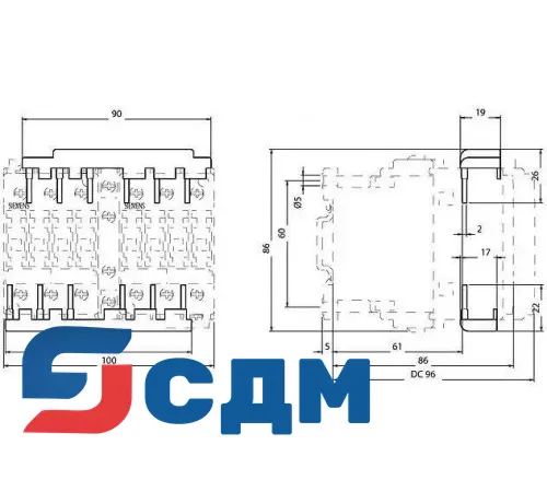 3RA1923-2A Другие функциональные принадлежности