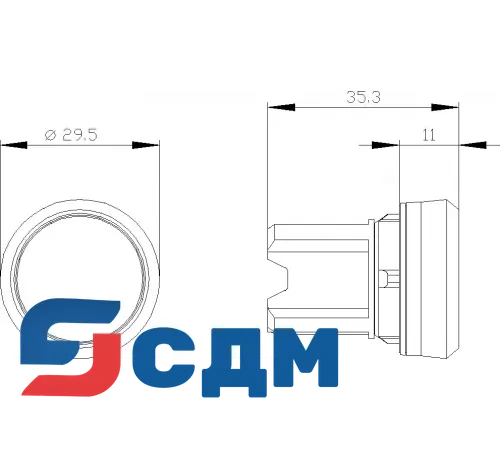 3SU1030-0AA30-0AA0 Кнопка