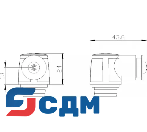 3SE5000-0AT10 Корпуса шириной 40 мм в соответствии с EN 50041