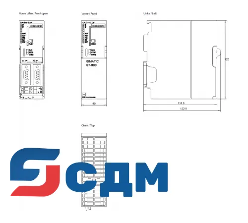 Siemens 6ES7315-2AH14-0AB0 Программируемый контроллер