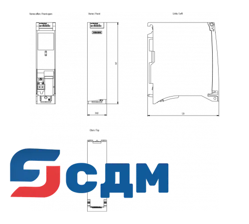 6ES7155-5AA00-0AC0 система распределенного ввода-вывода SIMATIC ET 200MP