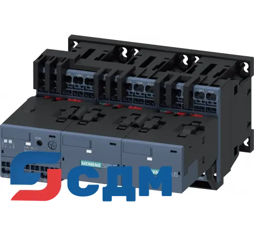 3RA2415-8XH31-2BB4 Контакторные сборки для пуска асинхронных двигателей переключением со звезды на треугольник SIRIUS 3RA24