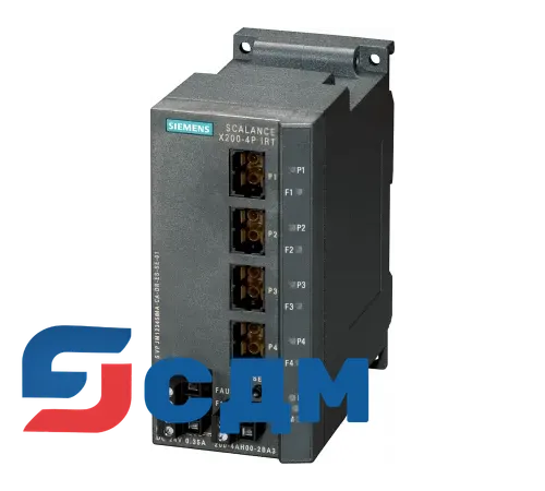 6GK5200-4AH00-2BA3 Коммутаторы реального времени SCALANCE X-200IRT