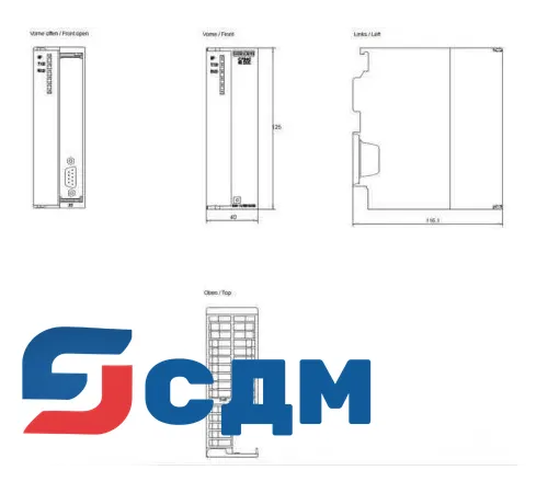 Siemens 6ES7340-1AH02-0AE0 Программируемый контроллер