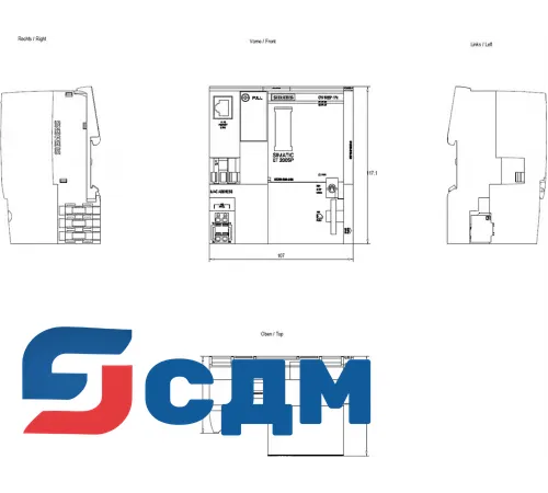 6ES7512-1DK01-0AB0 Программируемый контроллер