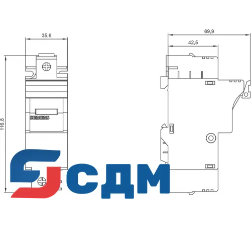 3NW7211 Плавкие вставки Siemens