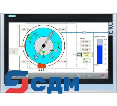 6AG1124-0XC02-4AX0 Панель оператора SIPLUS Comfort Panels